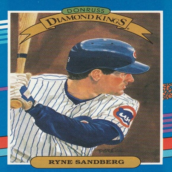 Ryne Sandberg Chicago Cubs MLB Card Collection - 8 Card Set - Picture 8 of 9